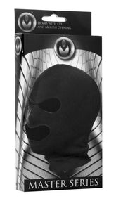 Spandex Bondage Hood With Eye And Mouth Holes - - Masks And Blindfolds